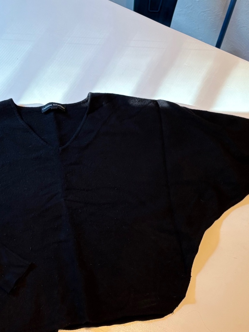 Black V-Neck Sweater